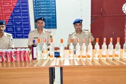 पावापुरी में 22.5 लीटर शराब बरामद, आरोपी फरार
