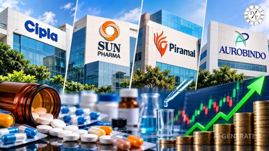 Pharma Stocks in Focus Cipla Sun Pharma Piramal Pharma और Aurobindo Pharma