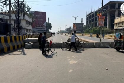 राजेंद्रनगर फ्लाईओवर बंद, 5 नवंबर तक बढ़ेगी परेशानी