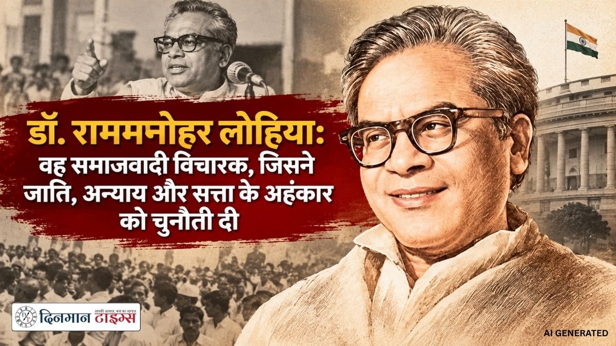 डॉ. राममनोहर लोहिया पुण्यतिथि: जीवन, विचार और संघर्ष