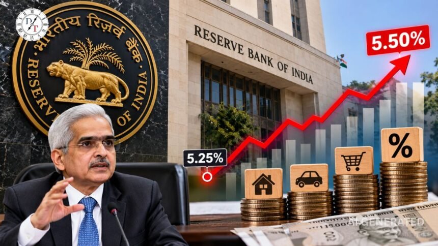 RBI Repo Rate Hike 2026 और 5.50 प्रतिशत तक बढ़ने की संभावना