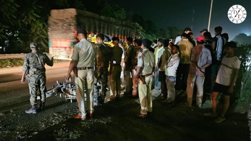 Rohtas News: अज्ञात वाहन ने बाइक सवार को रौंदा