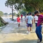 Saran Flood News: तटबंध टूटने के बाद पानापुर में बाढ़ का कहर