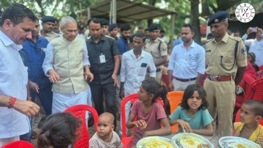 Saran Flood - सारण बाढ़ राहत व्यवस्था का डिप्टी सीएम ने लिया जायजा