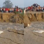 Saran Flood: मकेर के बाद पानापुर में भी टूटा तटबंध