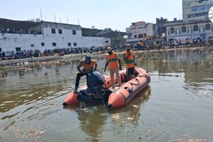 सासाराम दुर्गा कुंड में युवक डूबा