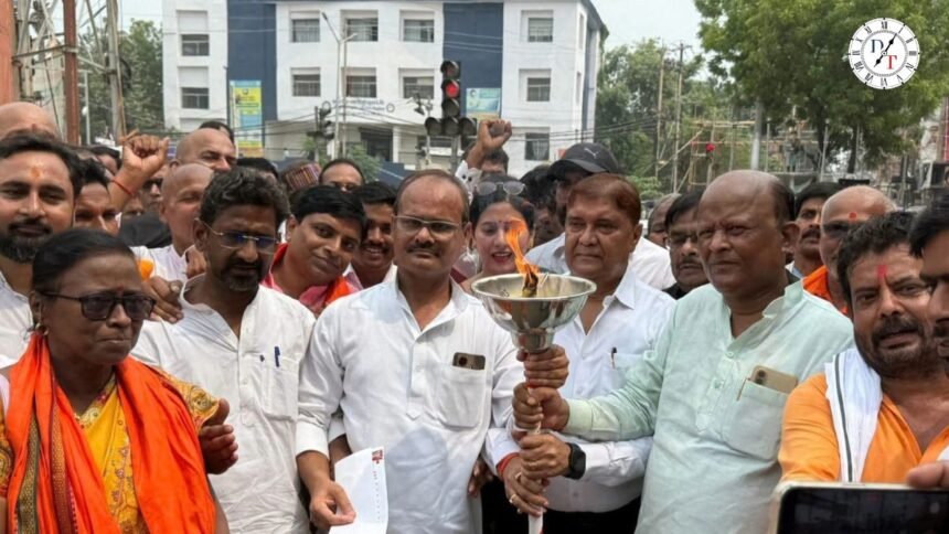 Nalanda: बिहार शरीफ में नवनिर्मित सेवा ज्योति चौक का लोकार्पण