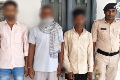 Nalanda- शेरपुर सीमेंट चोरी मामले में तीन आरोपी गिरफ्तार