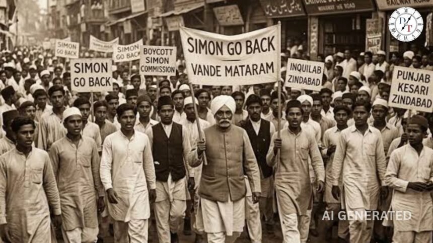 साइमन कमीशन विरोध 1928: लाहौर, बिहार और छोटानागपुर