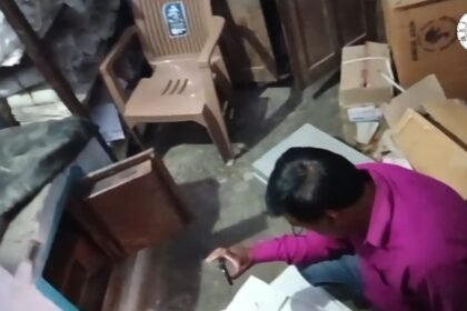 सिंघाड़ा डाकघर में चोरी, किराना दुकान भी निशाने पर