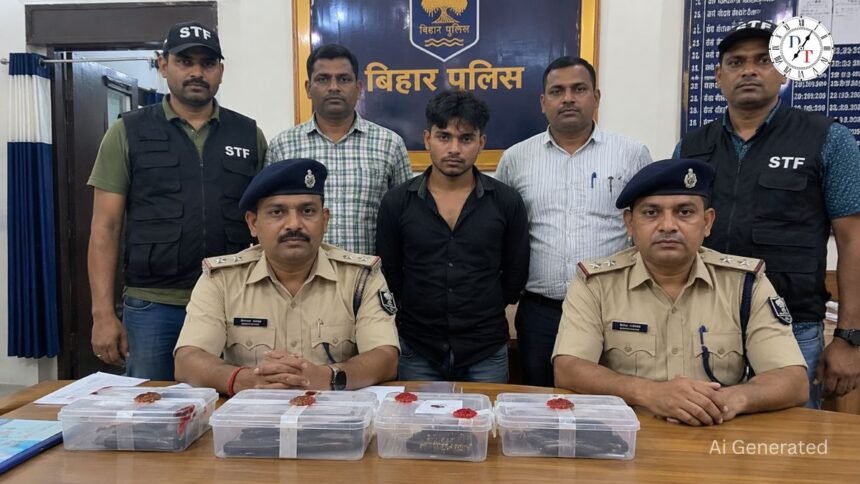 सिवान के वांछित आरोपी अंकित राणा गिरफ्तार