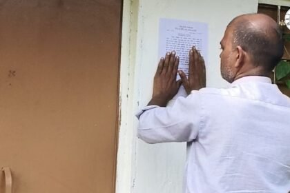 सोन बराज कॉलोनी में अवैध कब्जाधारियों पर कार्रवाई