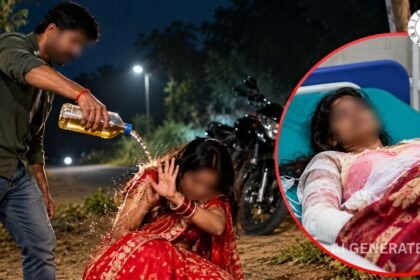 सुपौल में नवविवाहिता को पेट्रोल छिड़ककर जलाया