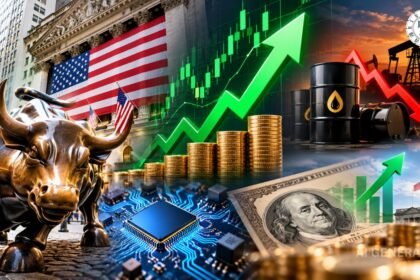 अमेरिकी शेयर बाजार में रिकॉर्ड तेजी S&P 500 Nasdaq और मार्केट कैप
