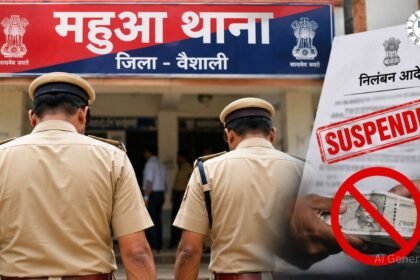 Vaishali News: पैसे मांगने की शिकायत पर महुआ थाना के अपर थानाध्यक्ष समेत 2 दरोगा सस्पेंड