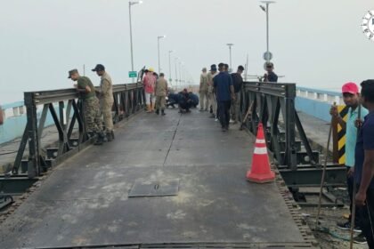 Vikramshila Setu: पहला बेली ब्रिज हटा, बाकी तीन को हटाने में लगेंगे 10 दिन
