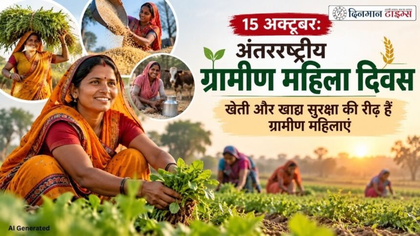 15 अक्टूबर: अंतरराष्ट्रीय ग्रामीण महिला दिवस
